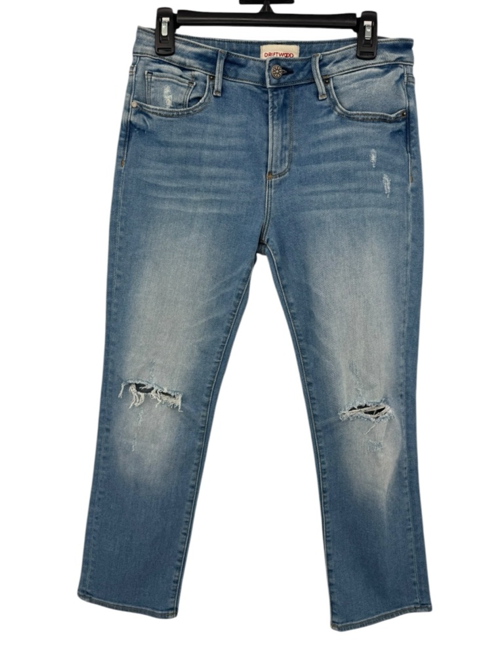 Driftwood‎ Colette Jeans Womens 28 (28x26) Blue  Cropped Denim